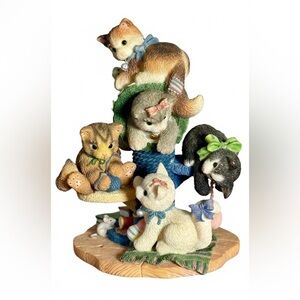 VTG ~ Calico Kittens ~ Bet Your Kit-N-Kabootle….. We Are Five